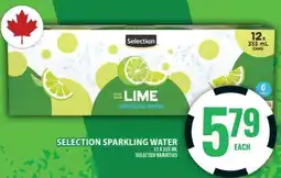 Food Basics SELECTION SPARKLING WATER offer