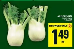 Food Basics Anise Fennel offer