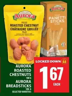 Food Basics Aurora Roasted Chestnuts / Aurora Breadsticks offer