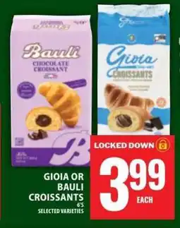 Food Basics Gioia or Bauli Croissants offer