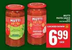 Food Basics Mutti Pasta Sauce offer