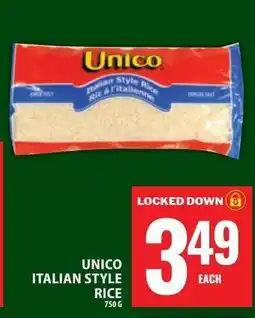 Food Basics UNICO ITALIAN STYLE RICE offer