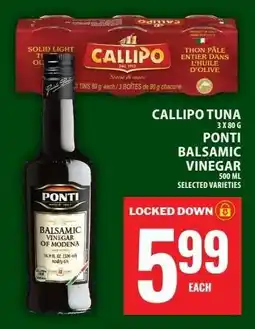 Food Basics Ponti Balsamic Vinegar offer