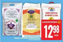 Food Basics Y&Y, Mekong or Royal Orchid Jasmine Rice offer
