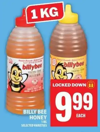 Food Basics BILLY BEE HONEY offer