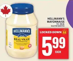 Food Basics Hellmann's Mayonnaise offer