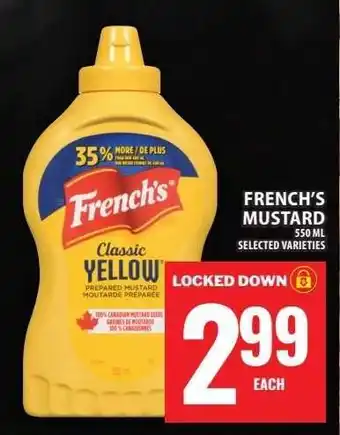 Food Basics French's Mustard offer