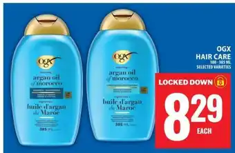 Food Basics OGX HAIR CARE offer