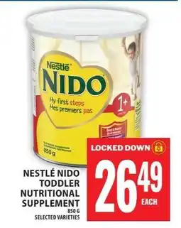 Food Basics Nestlé Nido Toddler Nutritional Supplement offer