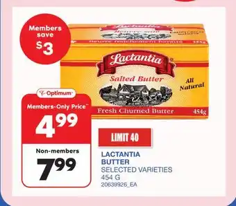 Wholesale Club BUTTER offer
