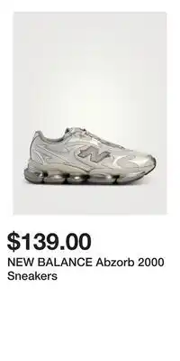 Holt Renfrew NEW BALANCE Abzorb 2000 Sneakers offer