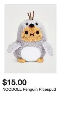 Holt Renfrew NOODOLL Penguin Ricespud offer