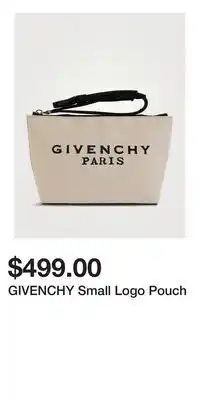 Holt Renfrew GIVENCHY Small Logo Pouch offer