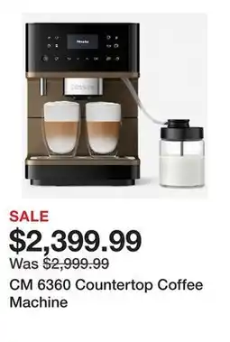 TSC Stores CM 6360 Countertop Coffee Machine offer