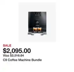 TSC Stores C9 Coffee Machine Bundle offer