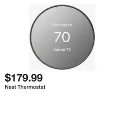TSC Stores Nest Thermostat offer