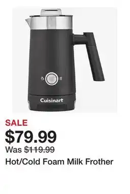TSC Stores Hot/Cold Foam Milk Frother offer