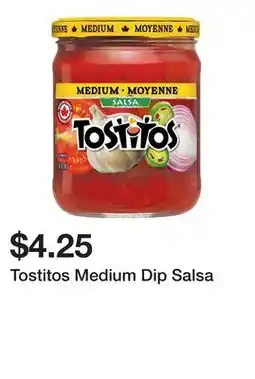 Dollarama Tostitos Medium Dip Salsa offer