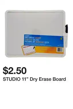 Dollarama STUDIO 11 Dry Erase Board offer
