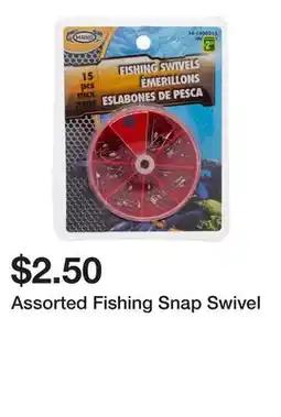 Dollarama Assorted Fishing Snap Swivel offer