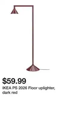 IKEA IKEA PS 2026 Floor uplighter, dark red offer