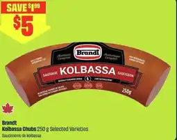FreshCo Brandt Kolbassa Chubs offer