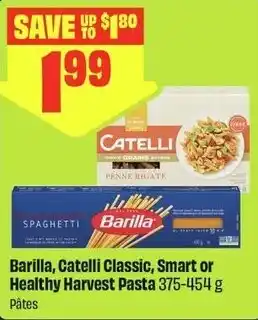 FreshCo Barilla, Catelli Classic, Smart or Healthy Harvest Pasta offer