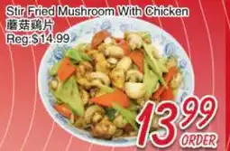 Foody Mart Stir Fried Mushroom With Chicken offer