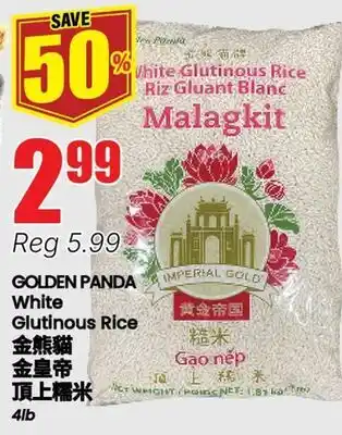 Btrust Supermarket GOLDEN PANDA White Glutinous Rice offer