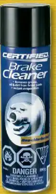 PartSource CERTIFIED Brake Cleaner offer