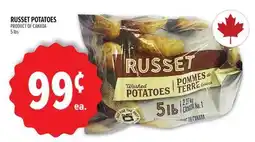 Metro RUSSET POTATOES offer
