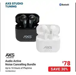 Visions Electronics AXS Audio Active Noise Cancelling Bundle offer