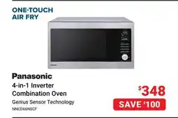 Visions Electronics Panasonic 4-in-1 Inverter Combination Oven offer