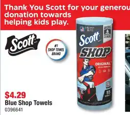 PartSource SCOTT Blue Shop Towels offer