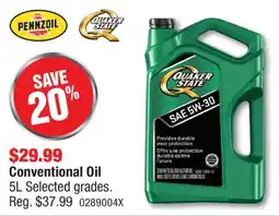 PartSource QUAKER STATE Conventional Oil offer
