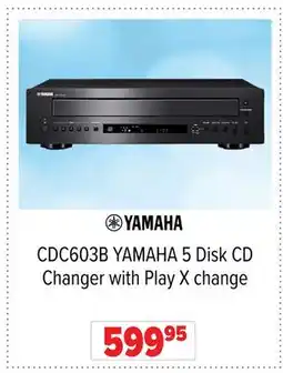 2001 Audio Video CDC603B YAMAHA 5 Disk CD Changer with Play X change offer
