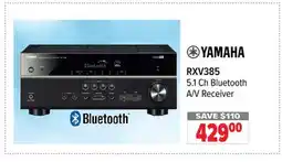 2001 Audio Video RXV385 YAMAHA 5.1 Ch Bluetooth A/V Receiver offer