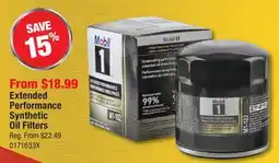 PartSource Mobil 1 Extended Performance Synthetic Oil Filters offer