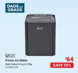 Visions Electronics Ultima Cosa Presto Ice Maker offer