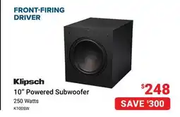 Visions Electronics Klipsch 10 Powered Subwoofer offer