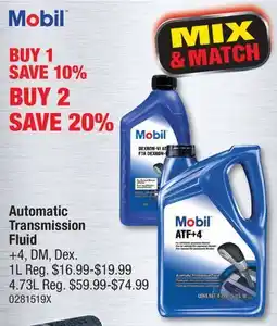 PartSource Mobil Automatic Transmission Fluid offer