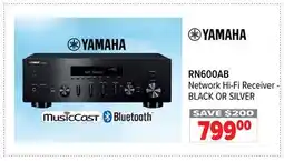 2001 Audio Video RN600AB YAMAHA Network Hi-Fi Receiver - BLACK OR SILVER offer