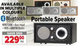 2001 Audio Video M1BT0BB Tivoli Audio Portable Speaker offer