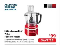 Visions Electronics KitchenAid 7 Cup Food Processor offer