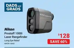 Visions Electronics Nikon Prostaff 1000i Laser Rangefinder offer