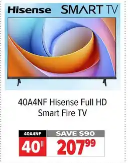 2001 Audio Video 40A4NF Hisense Full HD Smart Fire TV offer