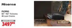 2001 Audio Video PX3PRO HISENSE offer