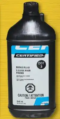 PartSource CERTIFIED Brake Fluid Dot 3 946mL offer