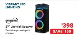 Visions Electronics Soundstage 27 Lightfall Speaker offer