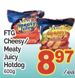 T&T Supermarket FTG CHEESY/MEATY JUICY HOTDOG offer